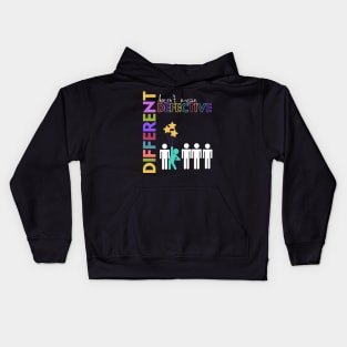 Autism Spectrum Awareness Colorful Shirt Kids Hoodie